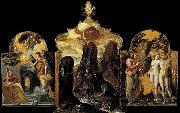 El Greco The Modena Triptych oil painting